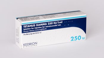 تتانوس گاما ۲۵۰ واحد در ۱ میلی لیتر ( 250 Tetanus Gamma )